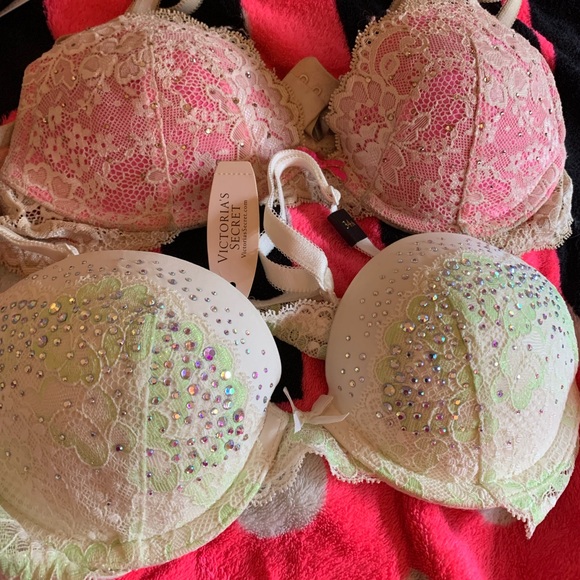 Vs pink dream angel bling rare NWT Victoria secret - Picture 3 of 4